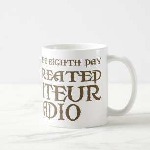 God Created Amateur Radio Coffee Mug