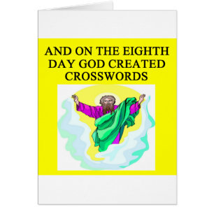 god created crosswords