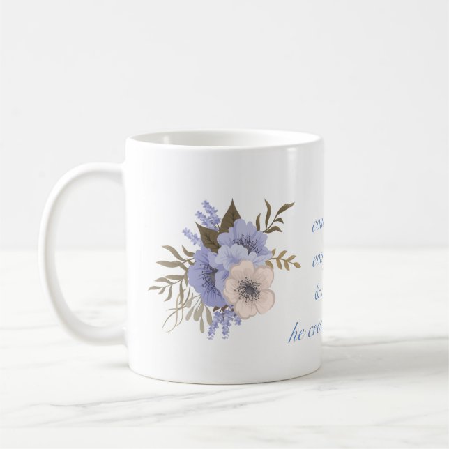 God Created Mothers, Jewish Proverb Coffee Mug (Left)