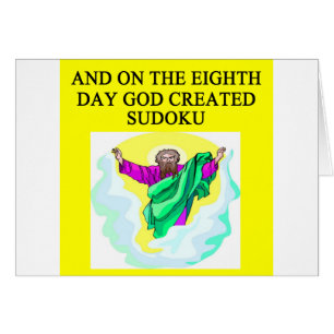 god created sudoku