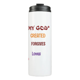 God Designed Me Collection Thermal Tumbler