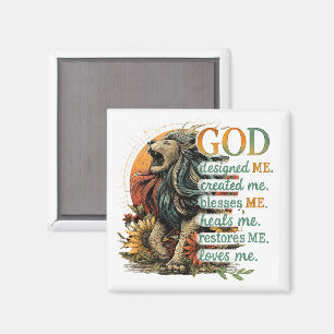 God Designed Me...  Magnet
