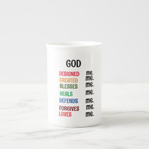 "GOD DESIGNED ME" SPECIALITY Mug