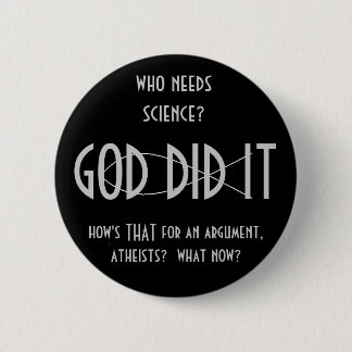 GOD DID IT button (design 1)