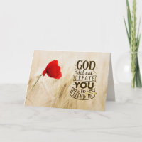 God did not Create You to Blend In Christian Quote