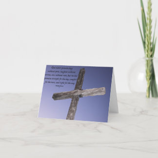 God Didn't Promise... Card