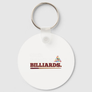 God Family And Billiards Shooting Pool Key Ring