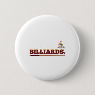God Family Billiards Shooting Pool Player 6 Cm Round Badge