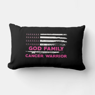 god family breast cancer awareness lumbar cushion