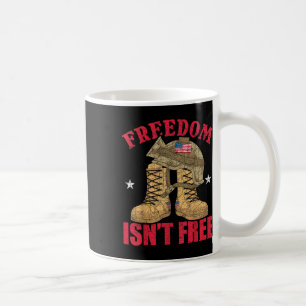 God Family Country American Soldier Us Flag Memori Coffee Mug