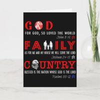 God Family Country