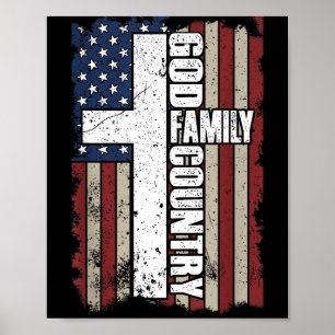 God Family Country  Poster