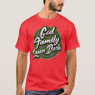 God, Family, & Lawn Darts T-Shirt