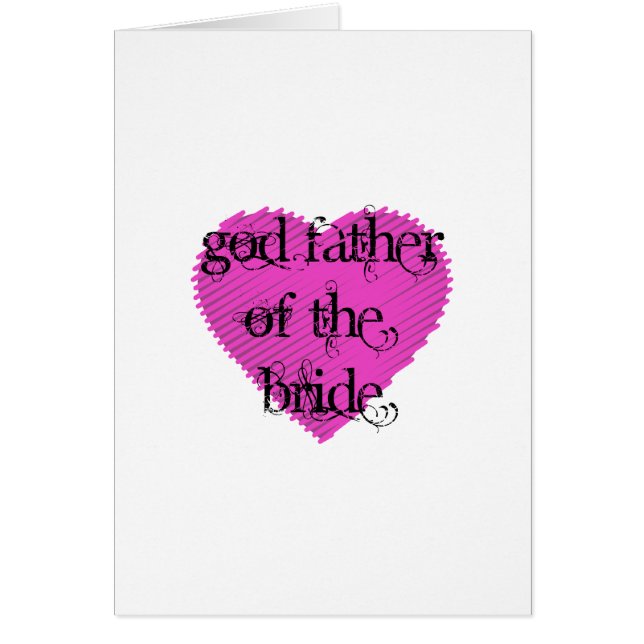 God Father of the Bride (Front)