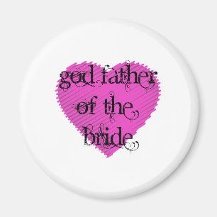 God Father of the Bride Magnet