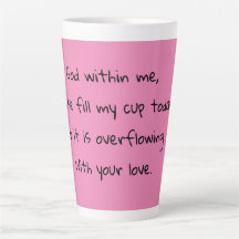 God Fill My Cup