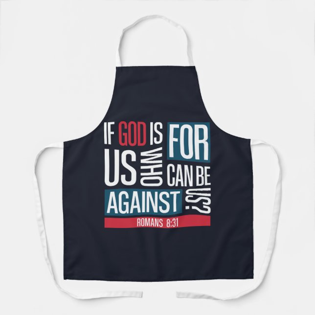 God for us apron (Front)