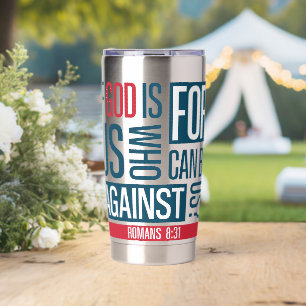 God for us insulated tumbler