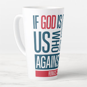 God for us latte mug