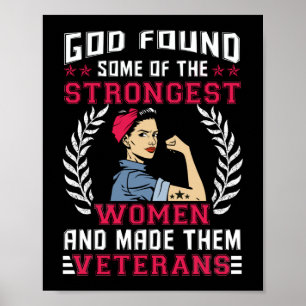 God found some of the strongest women poster