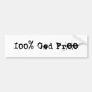God Free Bumper Sticker