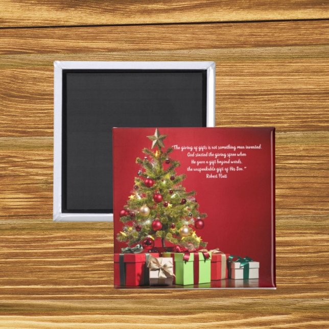 God Gave The Greatest Gift Of All, His Son Magnet (Creator Uploaded)