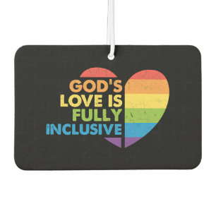 God Gay Christian Lgbt Car Air Freshener