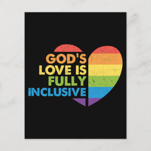 God Gay Christian Lgbt Flyer