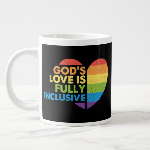 God Gay Christian Lgbt Large Coffee Mug
