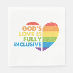 God Gay Christian Lgbt Napkin
