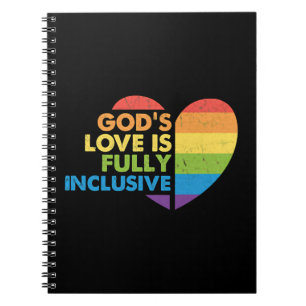 God Gay Christian Lgbt Notebook
