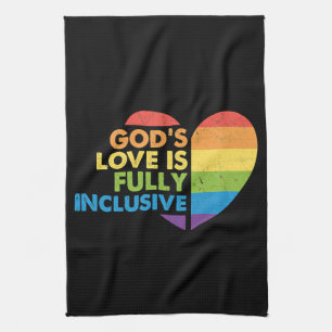 God Gay Christian Lgbt Tea Towel