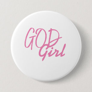 God Girl Button