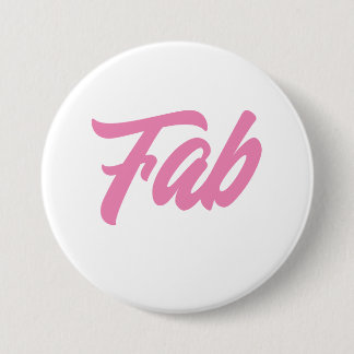 God Girl Button- Fab 7.5 Cm Round Badge