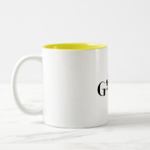God-Given University Yellow Emblem Mug