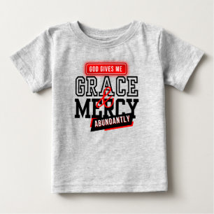 God Gives Me Grace - Believers Prayer Baby T-Shirt