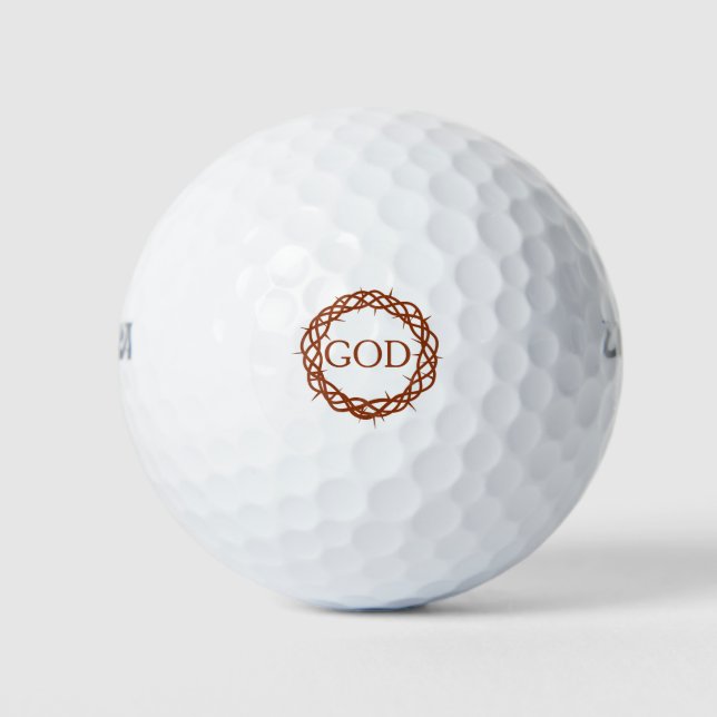 God Golf Balls (Front)