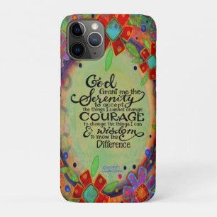 “God Grant me the Serenity” Inspirivity iPhone 11 Pro Case