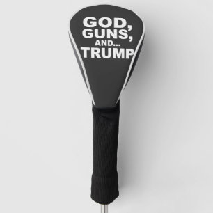 God, Guns, and Trump inauguration Day 2025 Golf Head Cover