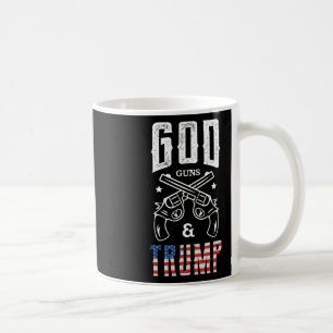 God Guns And Trump Support Coffee Mug