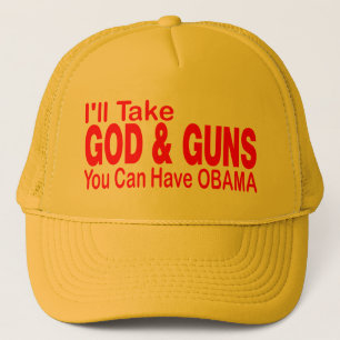 GOD & GUNS TRUCKER HAT