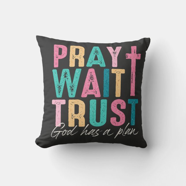 God Has A Plan Cushion (Front)