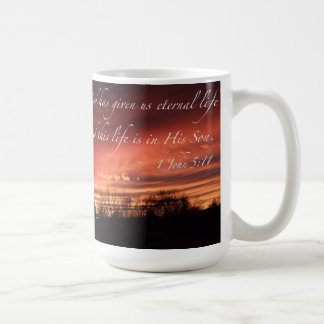God has given us eternal life - mug