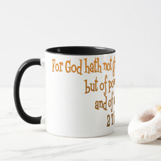 God Hath Not Given Us The Spirit Of Fear Mug