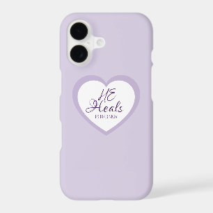 God Heals the Brokenhearted Light Purple Comfort
