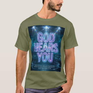 God Hears You – Neon Glow T-Shirt