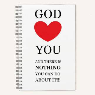 God Heart You Notebook