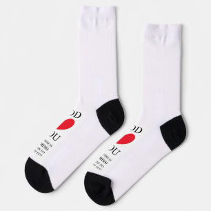 God Heart You Socks