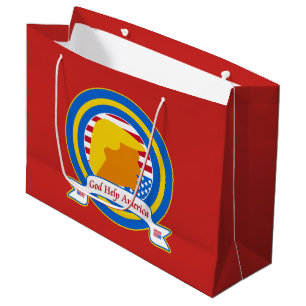 God Help America Resist Anti Trump Funny Large Gift Bag