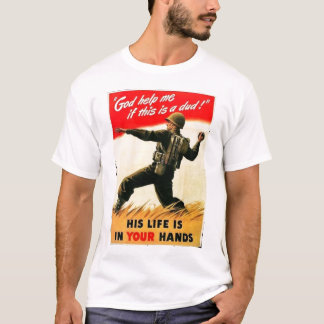 God Help Me WW1 Propaganda T-Shirt